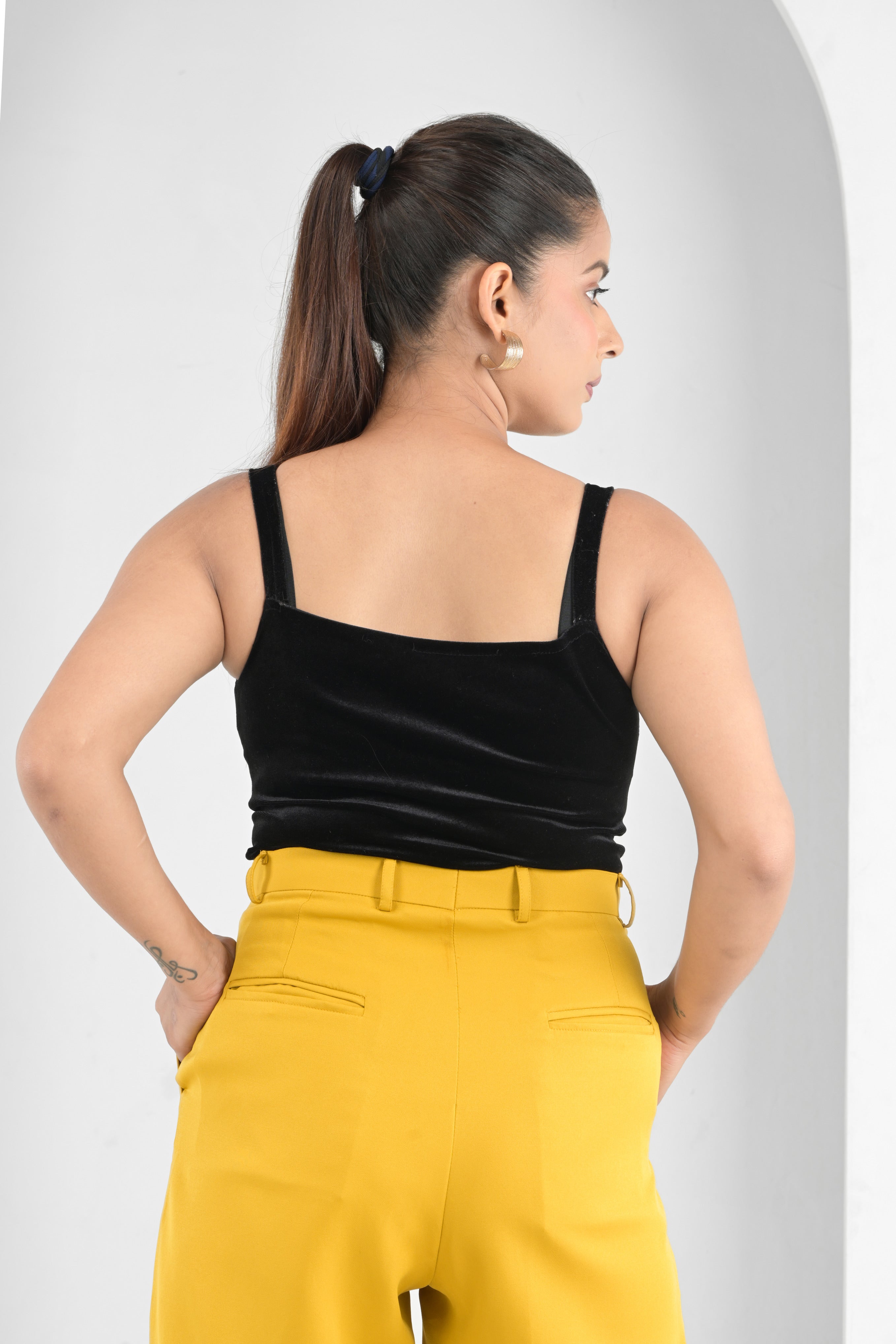 Sunlit Mustard All Day Pants - Yellow