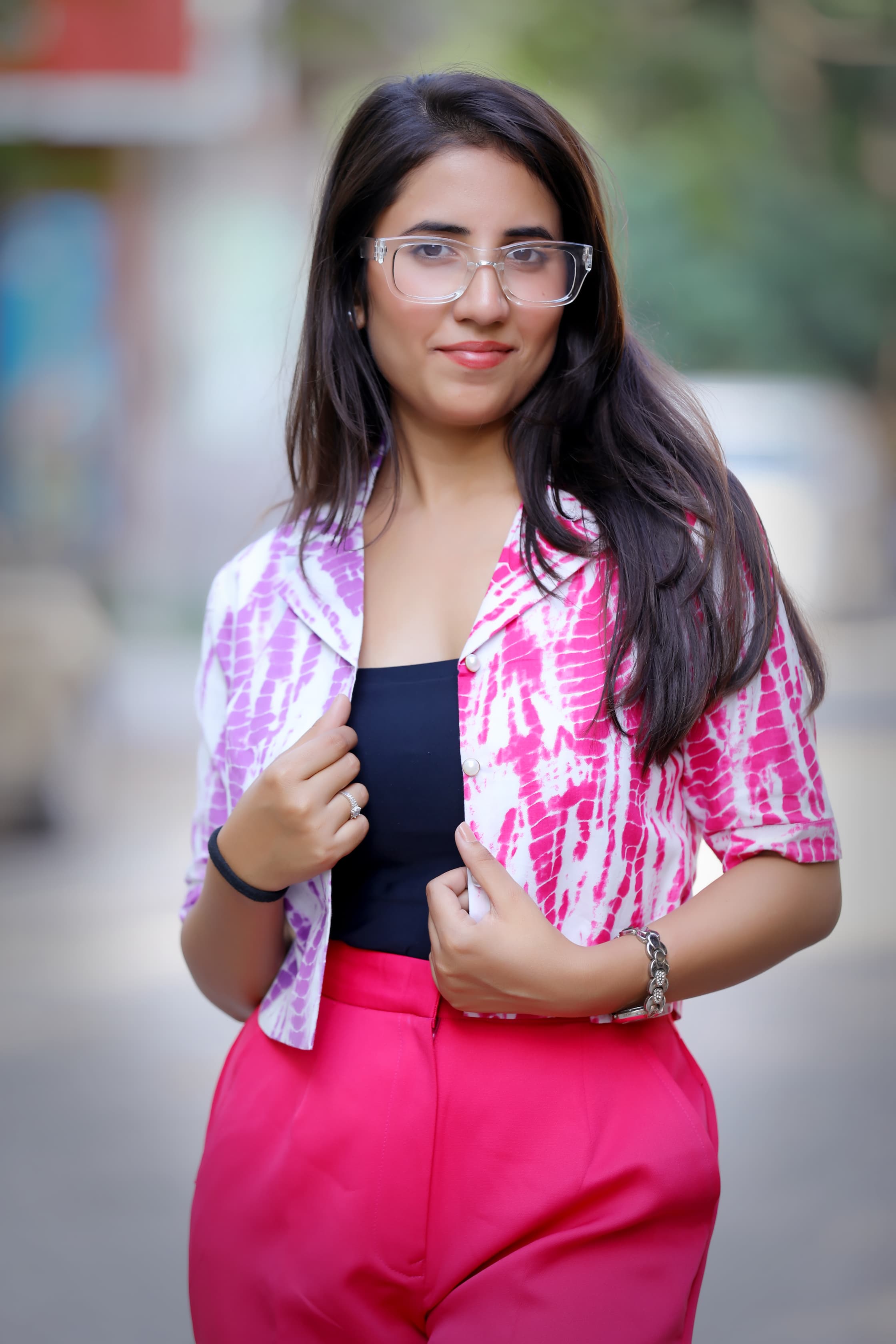 Berry Blend Tie-Dye Shirt Top