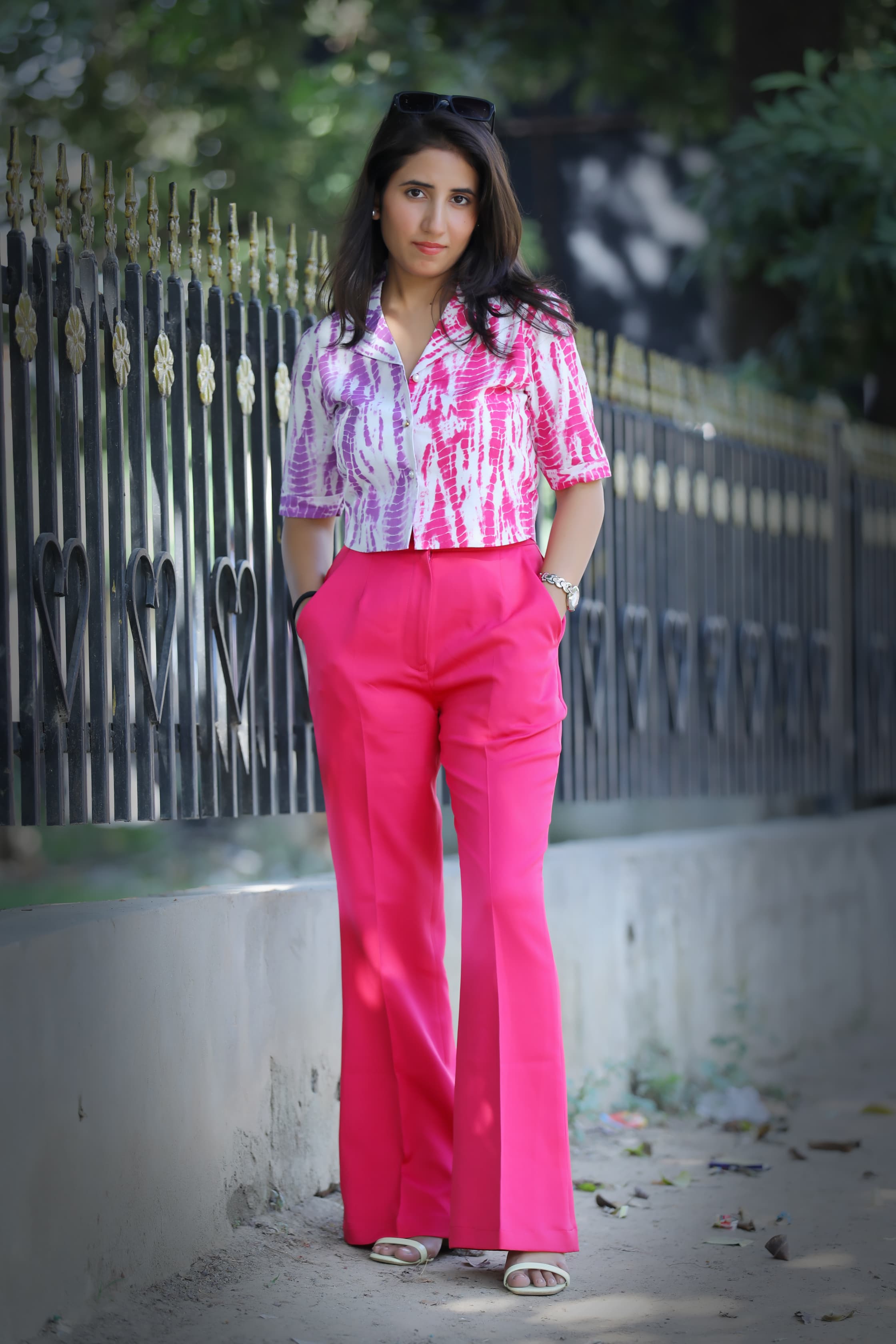 Berry Blend Tie-Dye Shirt Top