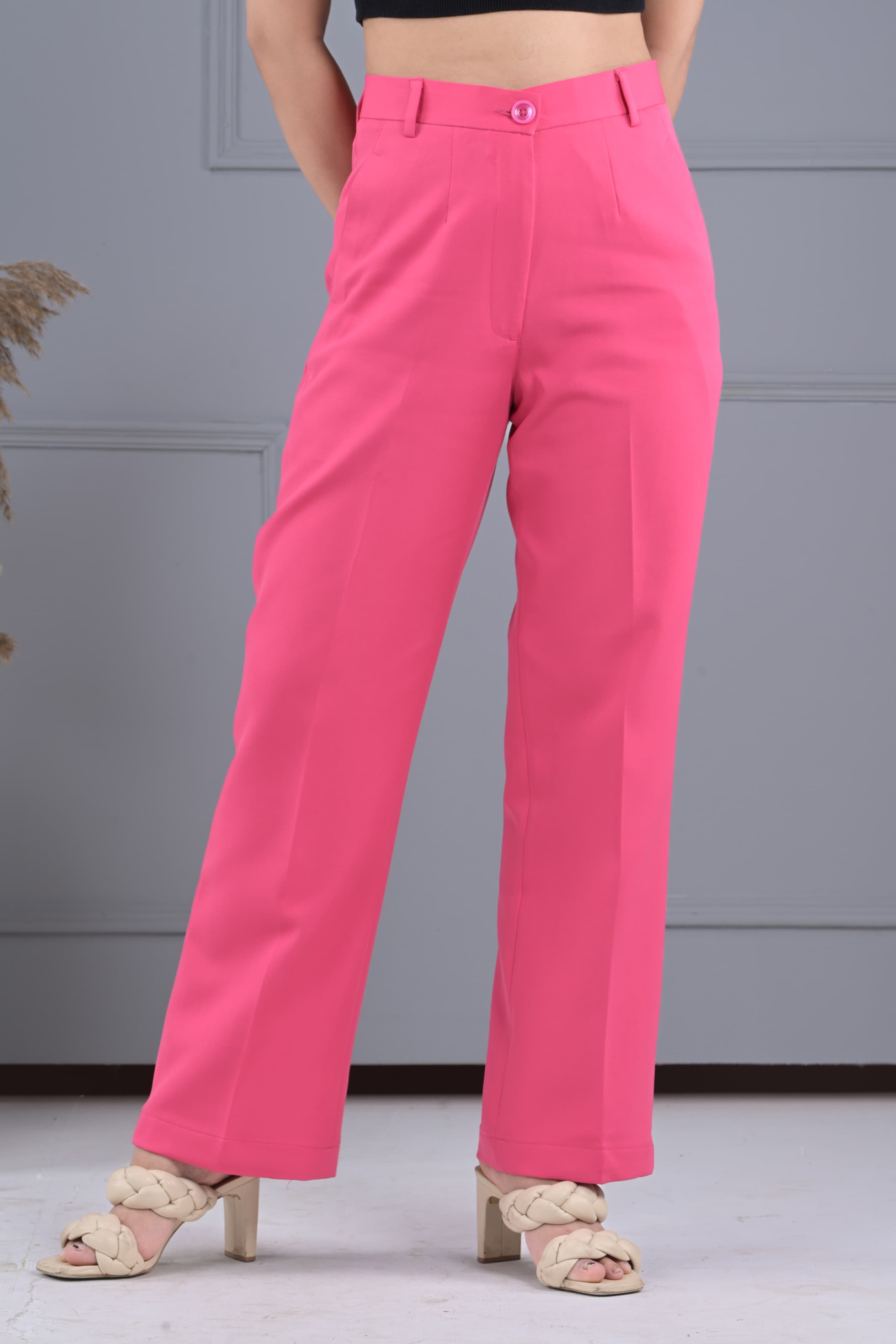 Pink Passion All Day Pants - Hot Pink